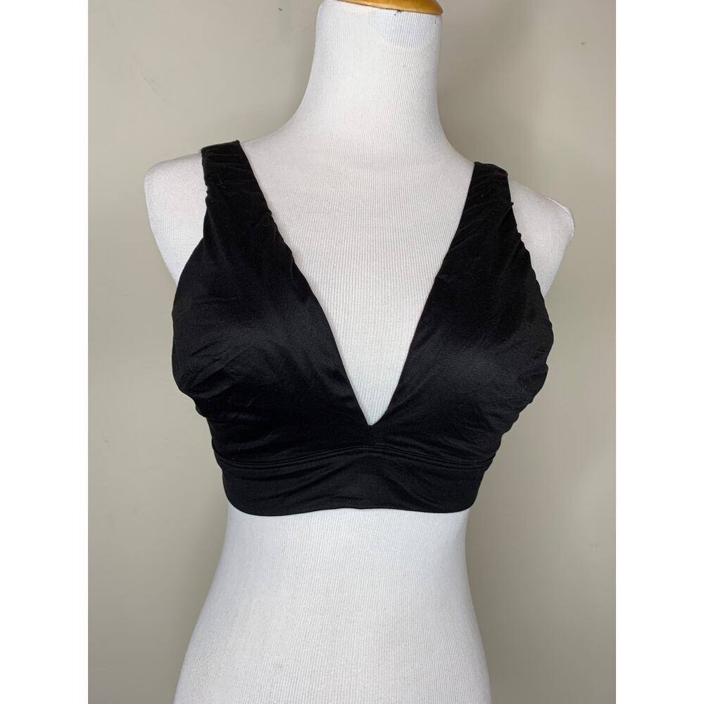 Victoria’s Secret Black Bralette Smooth Stretchy Sz? Medium